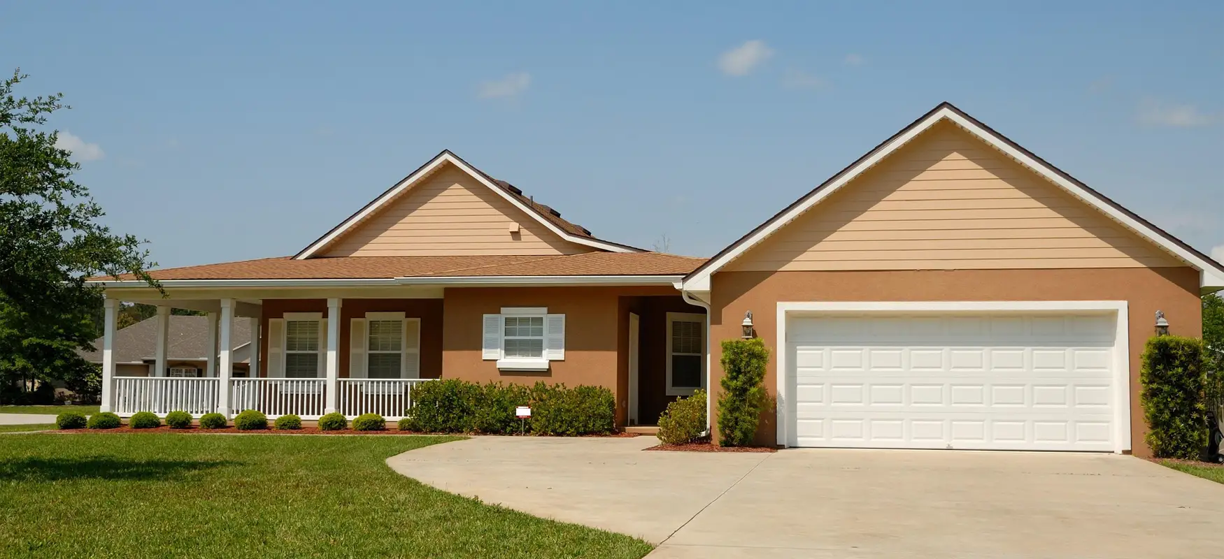 Brown And Beige House